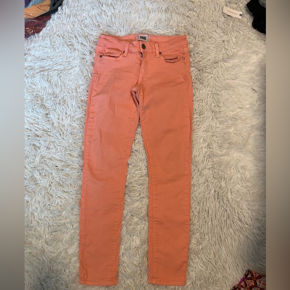 Paige The Skyline Ankle Peg skinny ankle jeans size 25